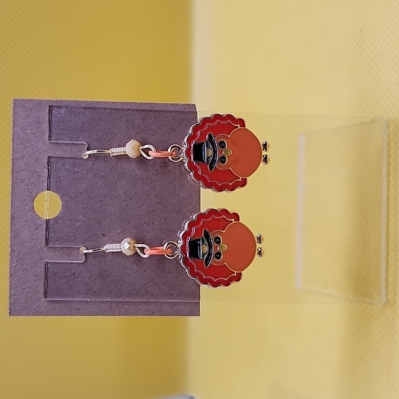 Jewelry - Turkey with Pilgrim Hat
